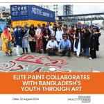 Elite Paint collaborates with Bangladesh's youth through art