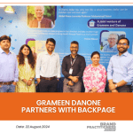 Grameen Danone partners with Backpage