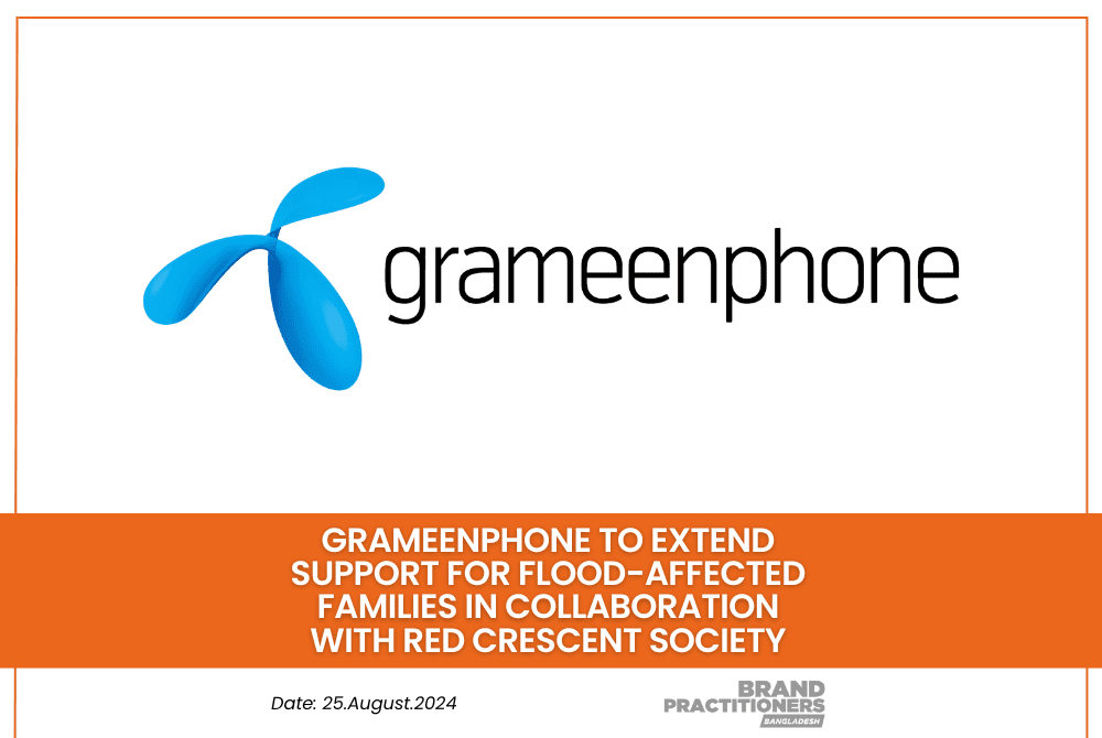 Grameenphone to extend support for flood-affected families in collaboration with Red Crescent Society.web