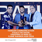 Habson Communication Steals the Show, Sweeping 14 Wins at FLAME Awards Asia 2024