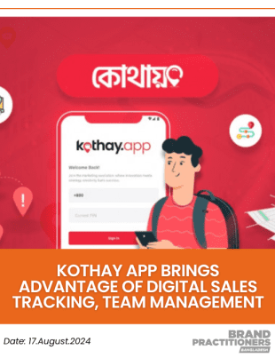 Kothay app brings advantage of digital sales tracking, team management