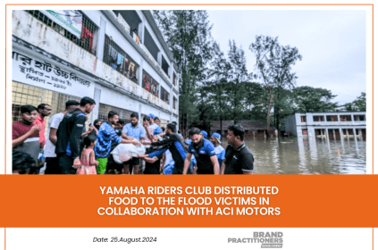 Yamaha Riders Club distributed food to the flood victims in collaboration with ACI Motors