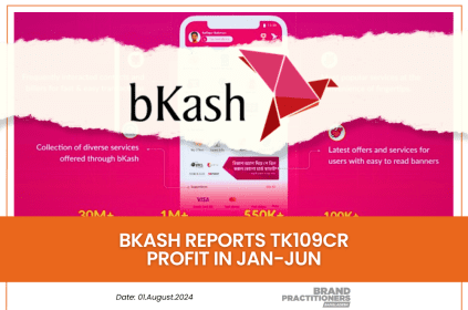 bKash reports Tk109cr profit in Jan-Jun