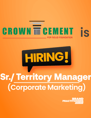 Crown Cement PLC is hiring Territory Manager/ Senior Territory Manager