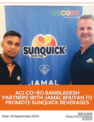 ACI CO-RO Bangladesh partners with Jamal Bhuyan to promote Sunquick beverages