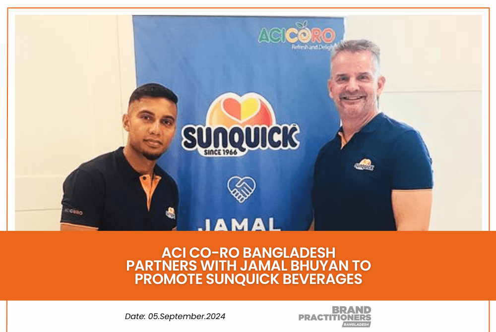 ACI CO-RO Bangladesh partners with Jamal Bhuyan to promote Sunquick beverages