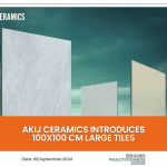 Akij Ceramics introduces 100x100 cm Large Tiles