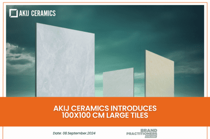 Akij Ceramics introduces 100x100 cm Large Tiles