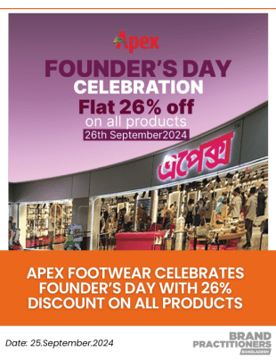 Apex Footwear Celebrates Founder’s Day with 26% Discount on All Products