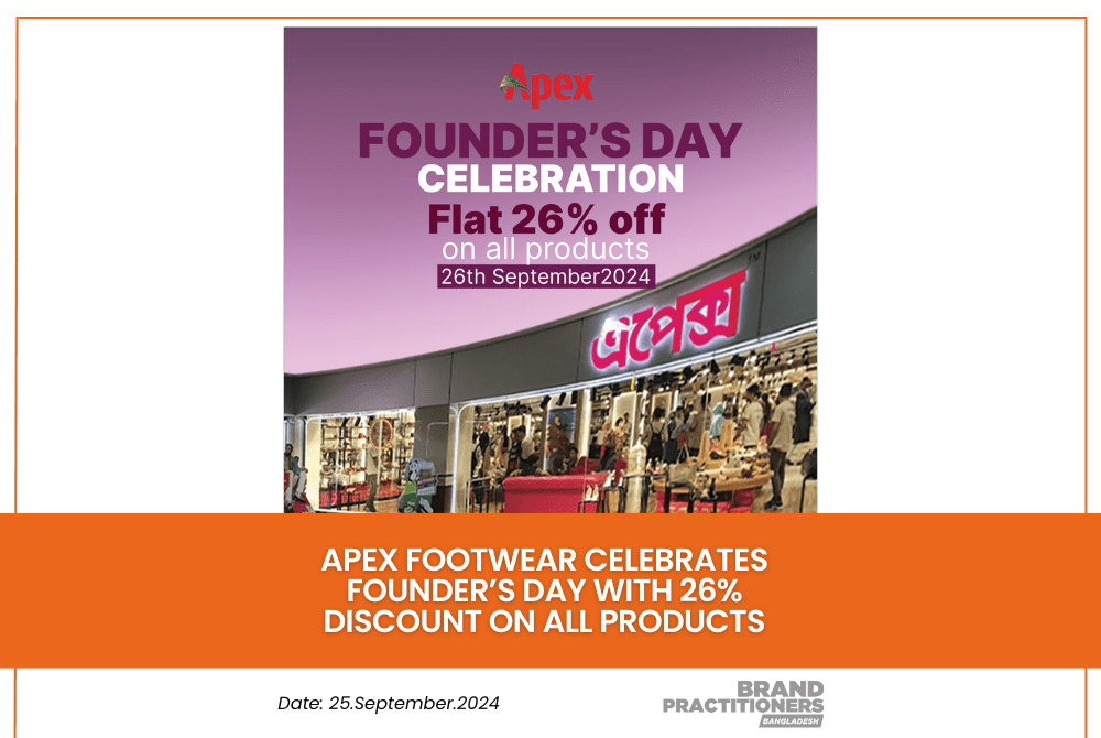 Apex Footwear Celebrates Founder’s Day with 26% Discount on All Products