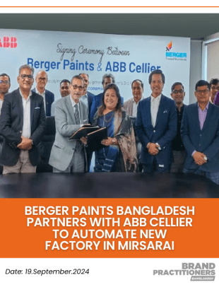 Berger Paints Bangladesh partners with ABB Cellier to Automate New Factory in Mirsarai