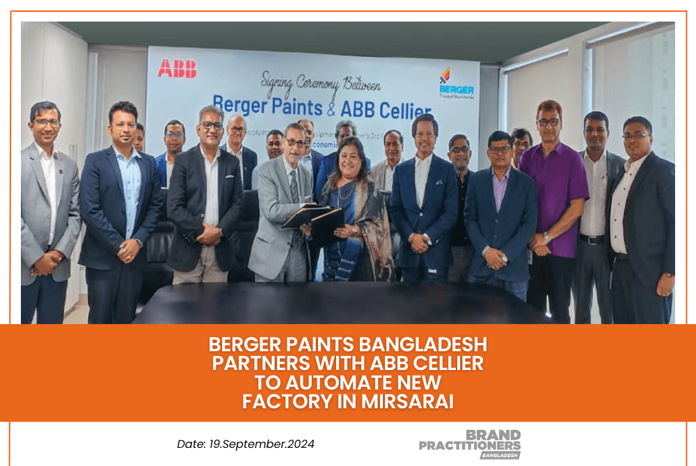 Berger Paints Bangladesh partners with ABB Cellier to Automate New Factory in Mirsarai