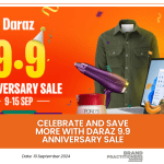 Celebrate and save more with Daraz 9.9 Anniversary Sale