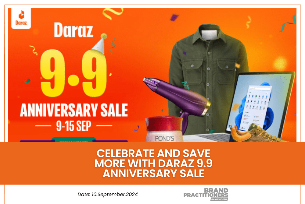 Celebrate and save more with Daraz 9.9 Anniversary Sale