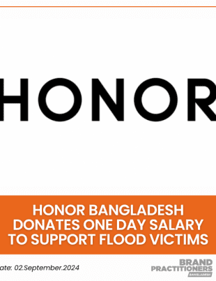 Honor Bangladesh donates one day salary to support flood victims