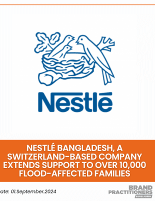 Nestlé Bangladesh, a Switzerland-based company extends support to over 10,000 flood-affected families