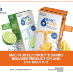 SMC Plus Electrolyte Drinks resumes Production and Distribution