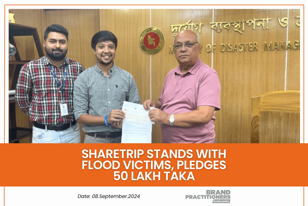 ShareTrip Stands with Flood Victims, pledges 50 Lakh Taka