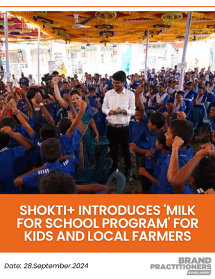 Shokti+ introduces 'Milk for School Program' for Kids and Local Farmers