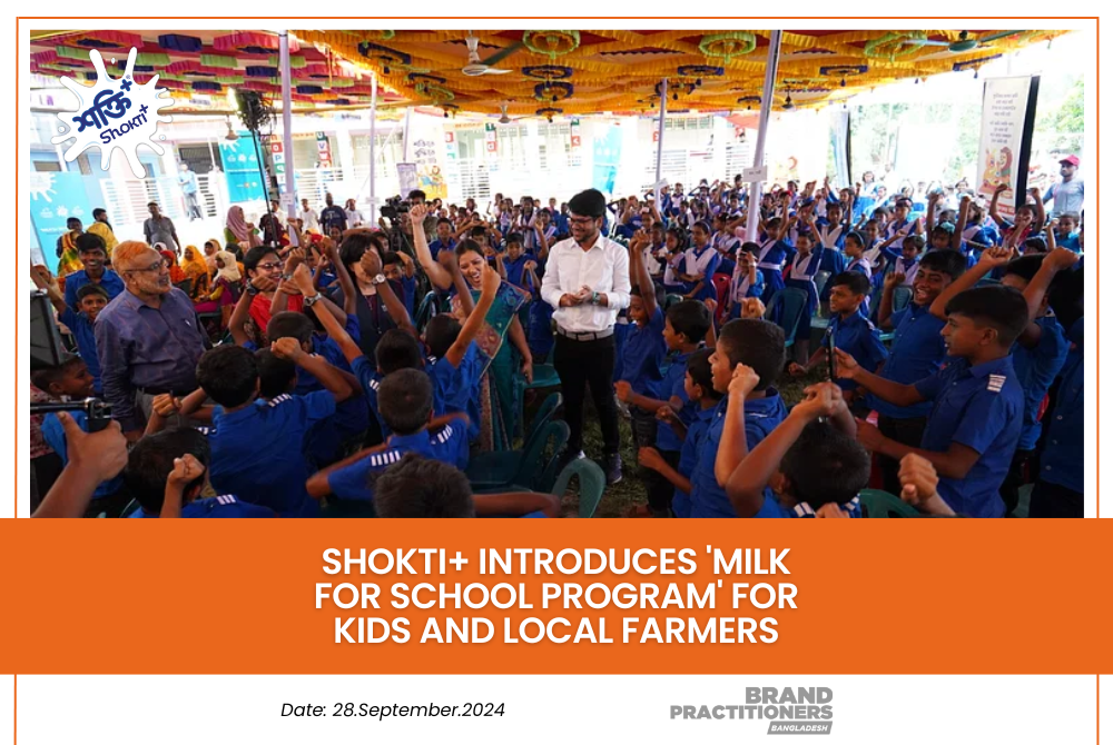 Shokti+ introduces 'Milk for School Program' for Kids and Local Farmers