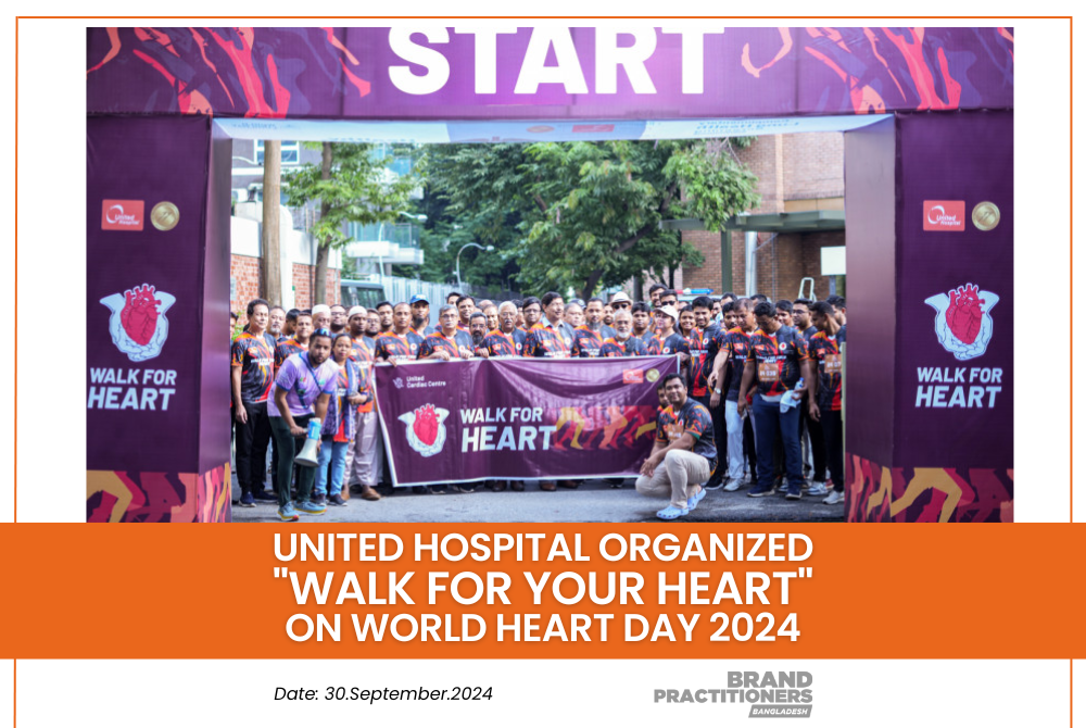 United Hospital organized "Walk for Your Heart" on World Heart Day 2024