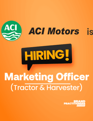 ACI Motors Limited is looking for Marketing Officer (Tractor & Harvester)