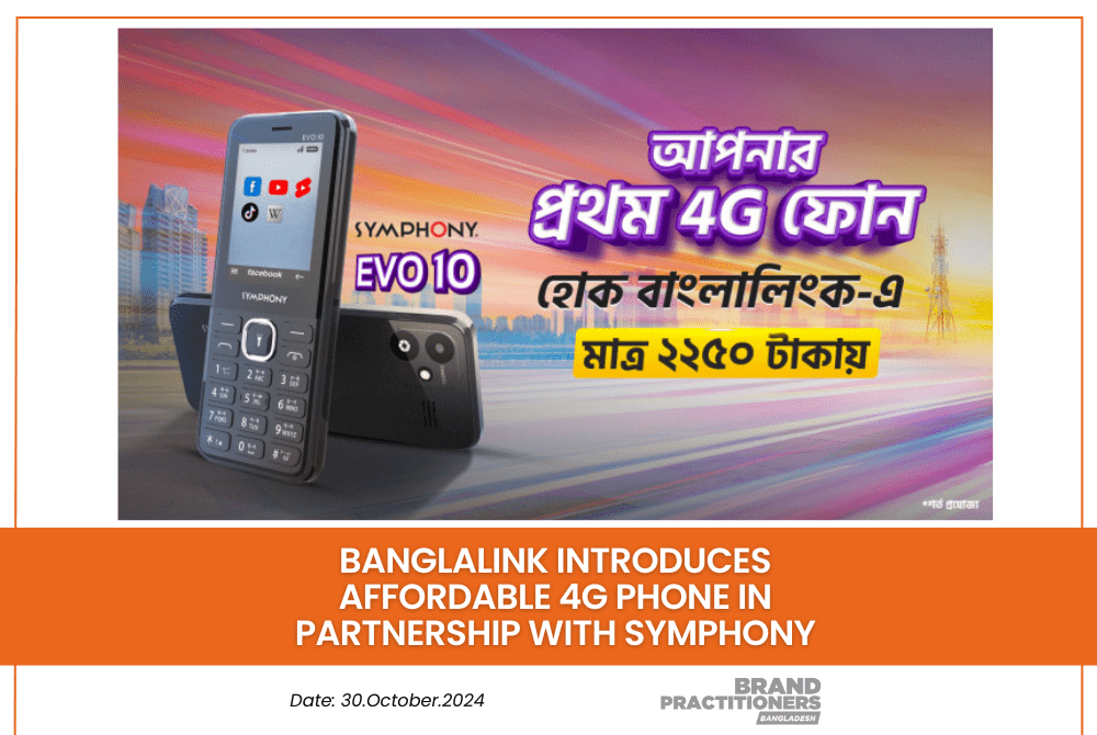 Banglalink introduces affordable 4G Phone in partnership with Symphony