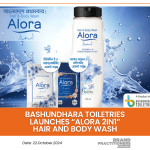 Bashundhara Toiletries launches “Alora 2in1” Hair and Body Wash