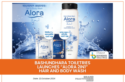 Bashundhara Toiletries launches “Alora 2in1” Hair and Body Wash