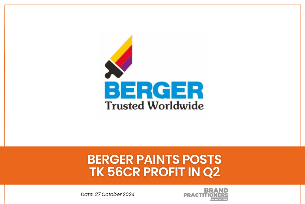 Berger Paints posts Tk 56cr profit in Q2