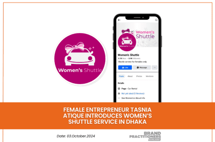 Female Entrepreneur Tasnia Atique introduces Women’s Shuttle service in Dhaka