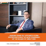 Jamuna Bank PLC appoints Robin Razon Sakhawat as New Chairman of the Board of Directors