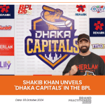 Shakib Khan Unveils 'Dhaka Capitals' in the BPL