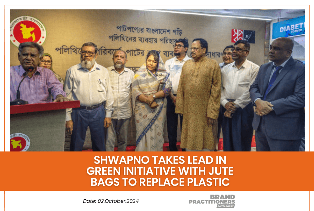 Shwapno takes lead in Green Initiative with Jute Bags to Replace Plastic