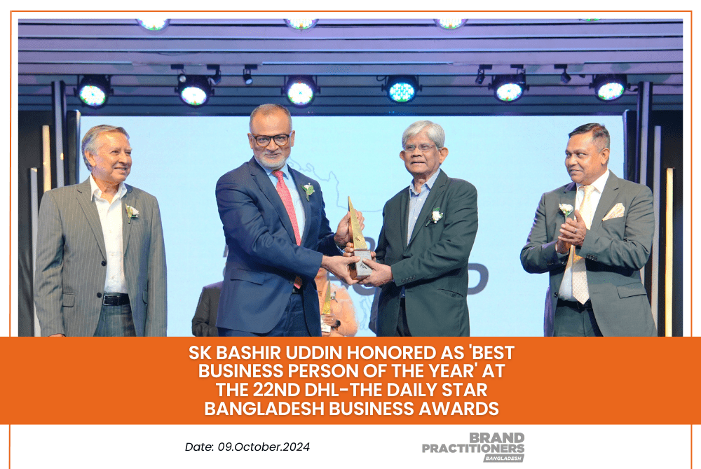 Sk Bashir Uddin Honored as 'Best Business Person of the Year' at the 22nd DHL-The Daily Star Bangladesh Business Awards.web