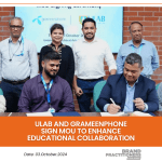 ULAB and Grameenphone sign MoU to enhance educational collaboration