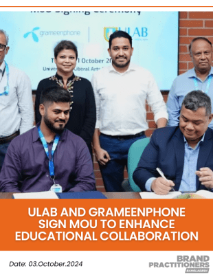 ULAB and Grameenphone sign MoU to enhance educational collaboration