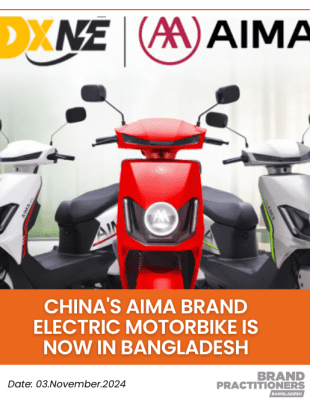 China's AIMA brand electric motorbike is now in Bangladesh