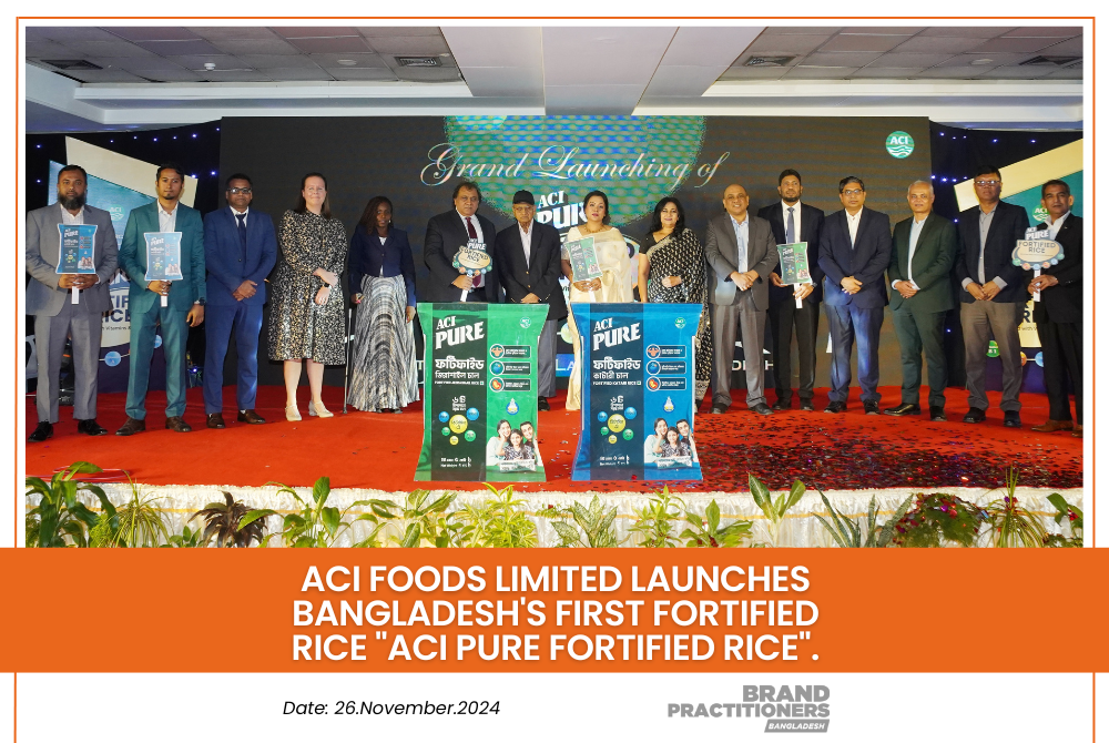 ACI Foods Limited Launches Bangladesh's First Fortified Rice "ACI Pure Fortified Rice".