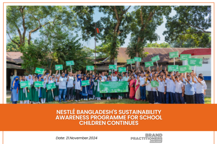 Nestlé Bangladesh's sustainability awareness programme for school children continues