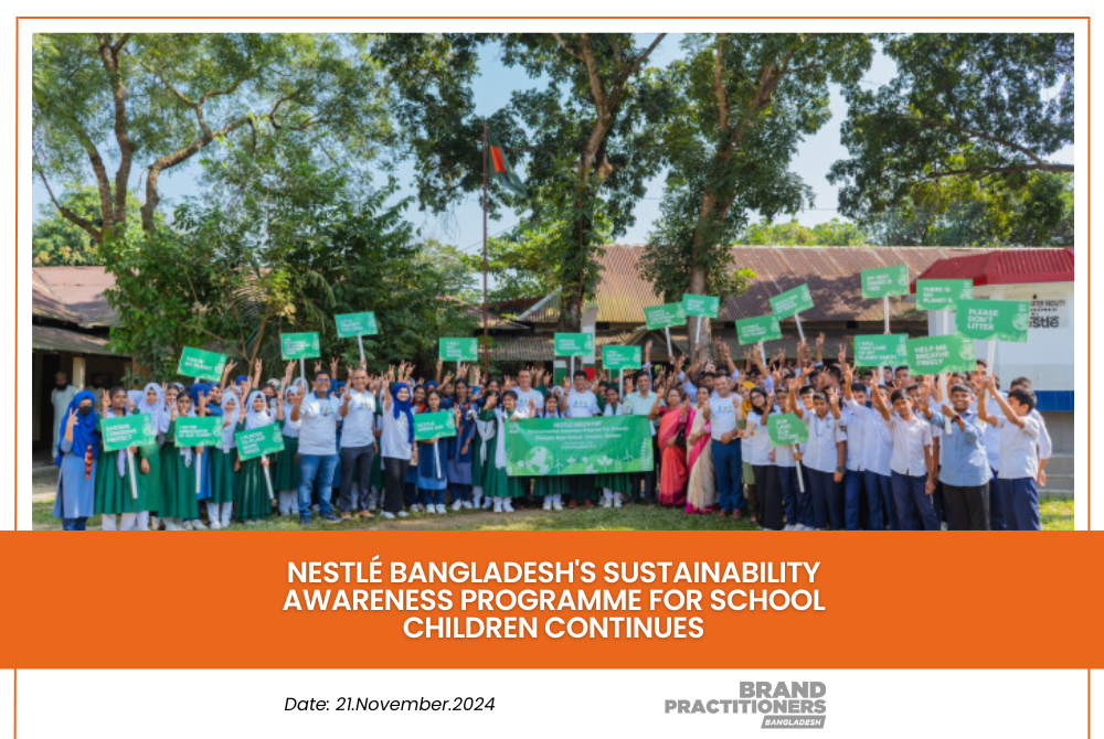 Nestlé Bangladesh's sustainability awareness programme for school children continues