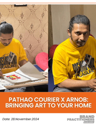 Pathao Courier x Arnob Bringing Art to Your Home