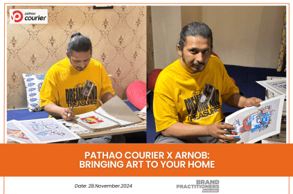 Pathao Courier x Arnob Bringing Art to Your Home