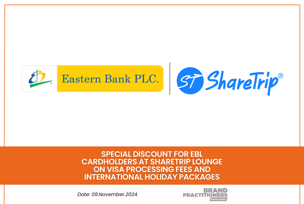 Special Discount for EBL Cardholders at ShareTrip Lounge on Visa Processing Fees and International Holiday Packages