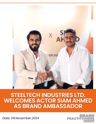 Steeltech Industries Ltd. welcomes actor Siam Ahmed as Brand Ambassador