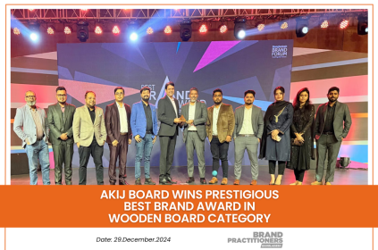 Akij Board Wins Prestigious Best Brand Award in Wooden Board Category