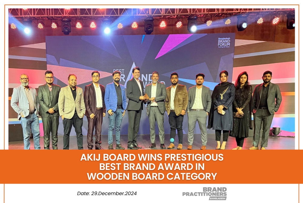 Akij Board Wins Prestigious Best Brand Award in Wooden Board Category