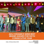 Akij Ceramics Wins Best Brand Award for Sixth Consecutive Year