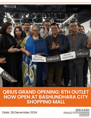 QRiUS Grand Opening: 6th Outlet Now Open at Bashundhara City Shopping Mall