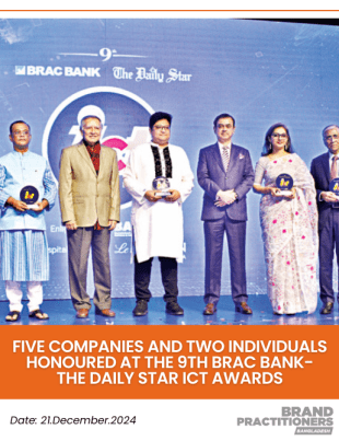 Five Companies and Two Individuals Honoured at the 9th BRAC Bank-The Daily Star ICT Awards